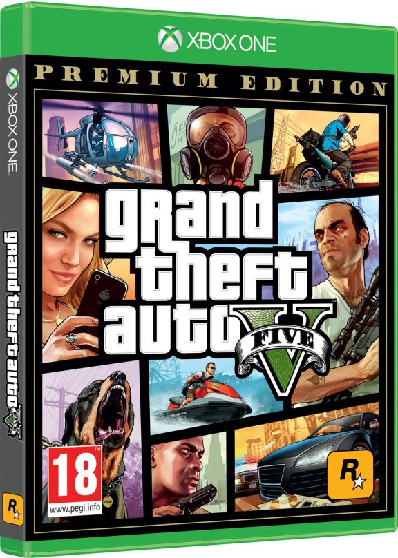 Hra na konzoli Grand Theft Auto V (GTA 5): Premium Edition - Xbox One