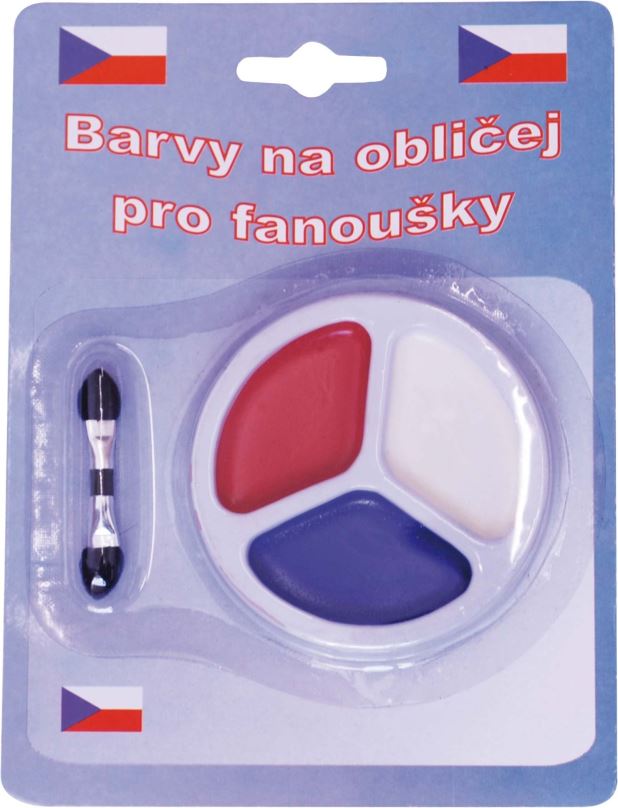 Barva na obličej SPORTTEAM Barvy na obličej ČR 1