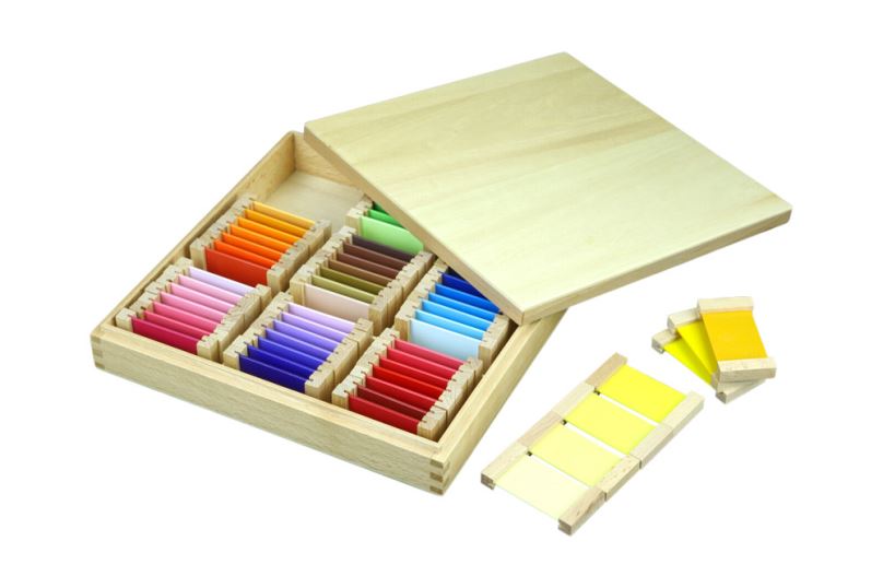 Moyo Montessori Barevné destičky 3 - Odstíny