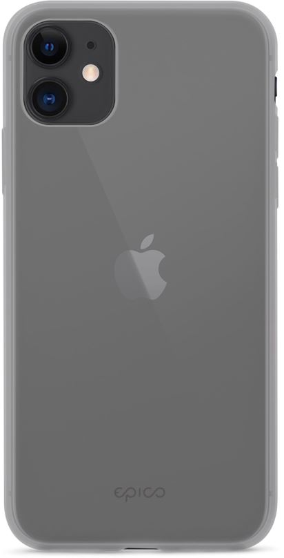 Kryt na mobil Epico SILICONE 2019 iPhone 11 - černý transparentní