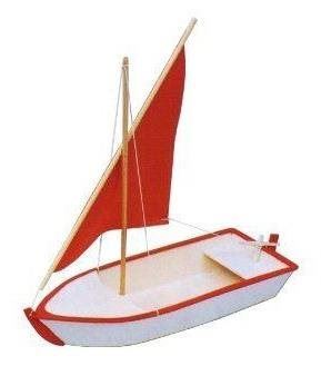 Model lodě Aero-naut Jolly stavebnice plachetnice pro začátečníky