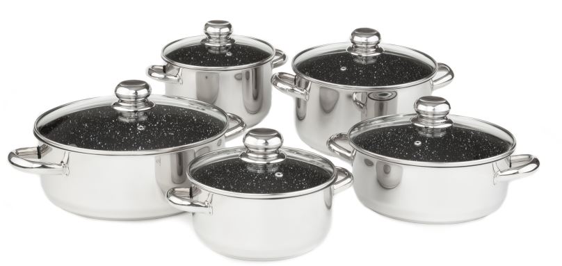 Sada nádobí Kolimax Cerammax Pro Standard Sada nádobí 10 dílů černá