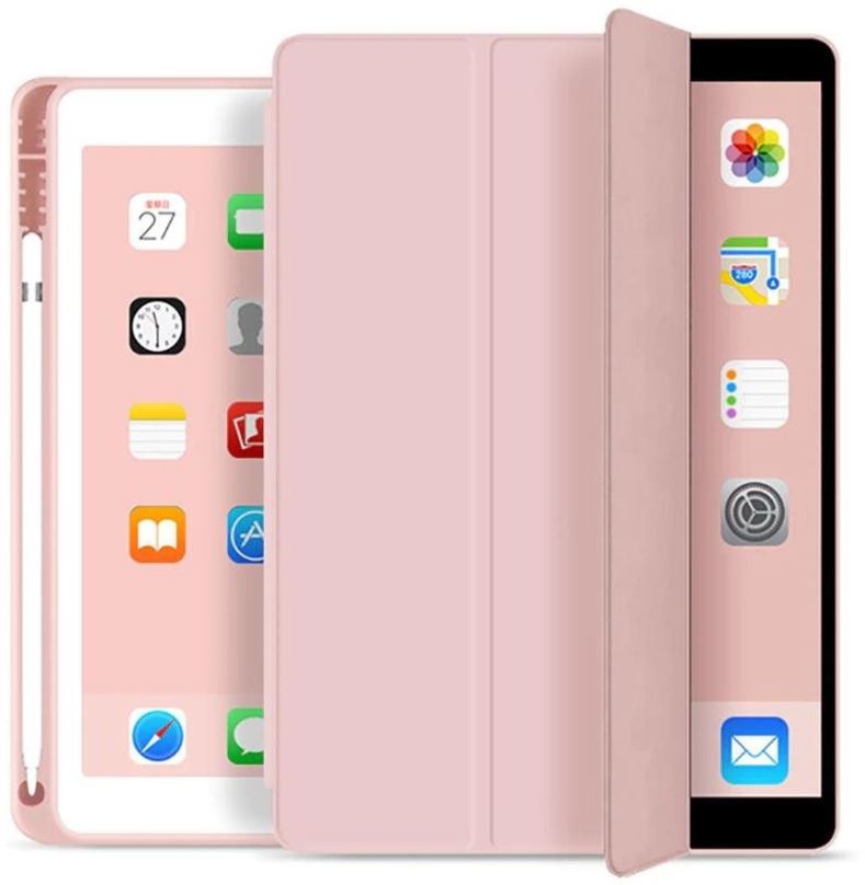 Pouzdro na tablet Tech-Protect SC Pen pouzdro na iPad Air 4 2020 / 5 2022, růžové
