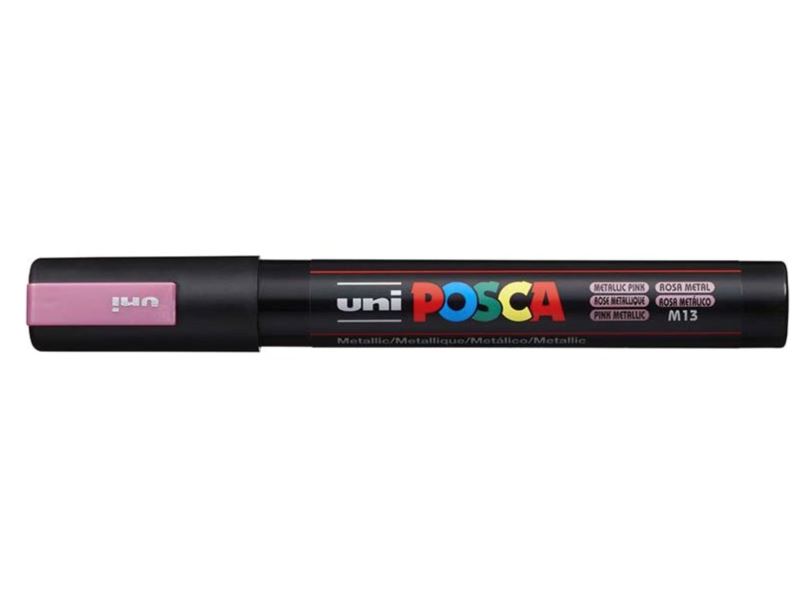 POSCA akrylový popisovač PC-5M, 2,5 mm Barva: Metalická růžová