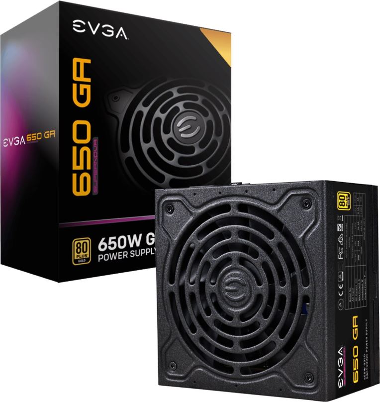 Počítačový zdroj EVGA SuperNOVA 650 GA