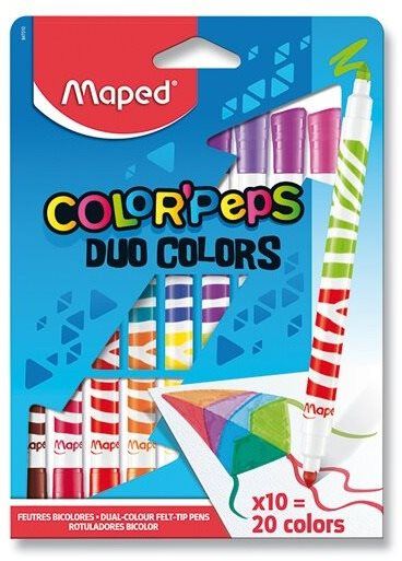 Fixy MAPED Color Peps Duo 20 barev