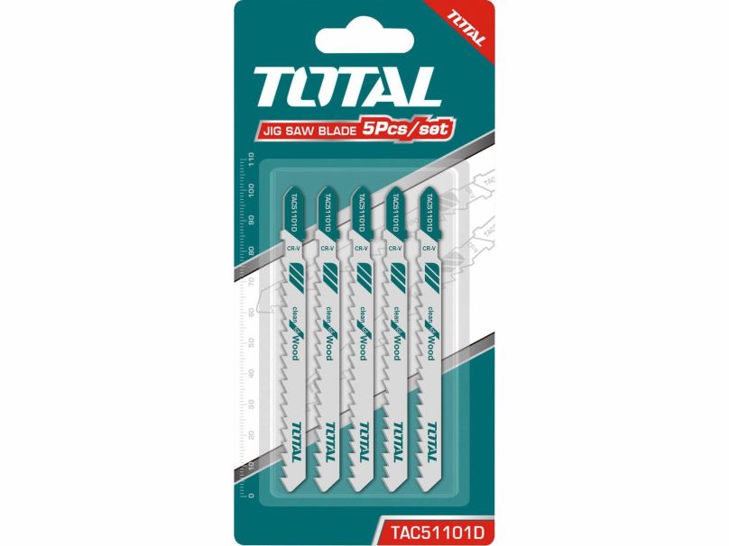 Sada pilových listů Total-Tools plátky do přímočaré pily TAC51101D