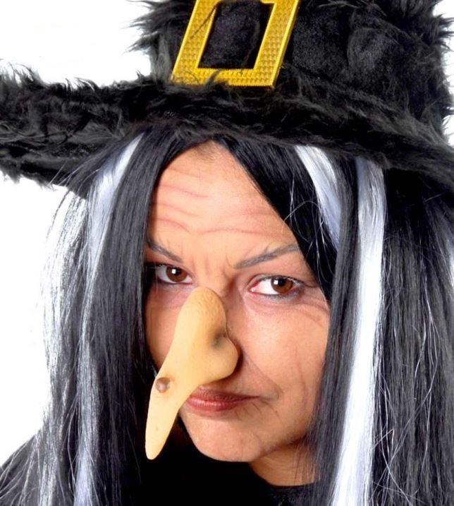 Doplněk ke kostýmu Nos čarodějnice - latex - halloween