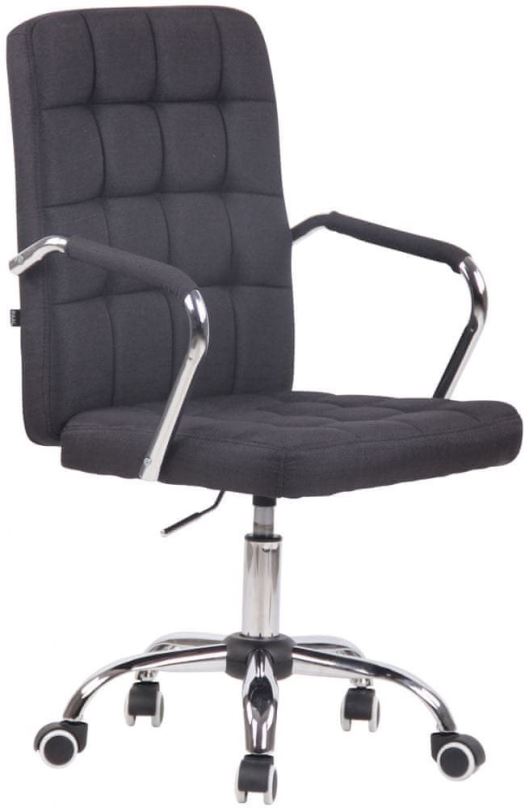 Kancelářská židle BHM GERMANY Terni, textil, černá