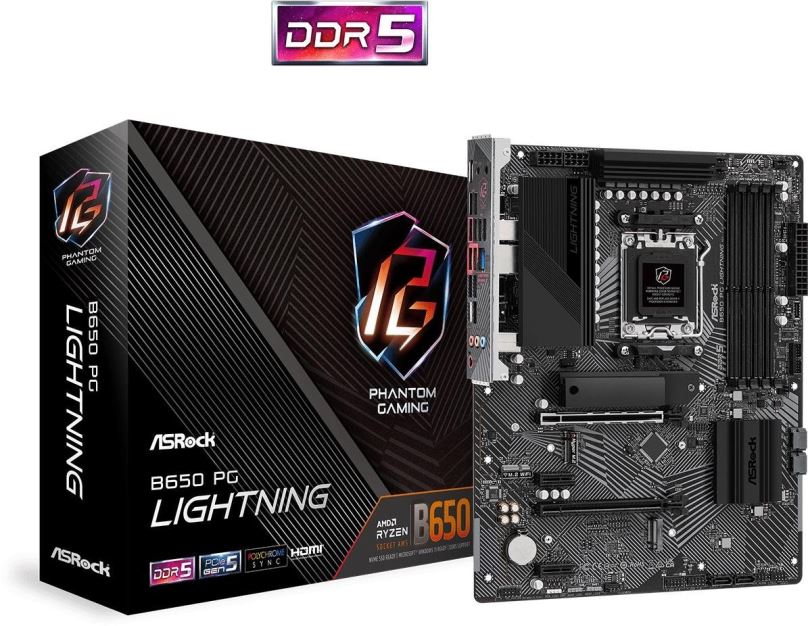 Základní deska ASROCK B650 PG LIGHTNING