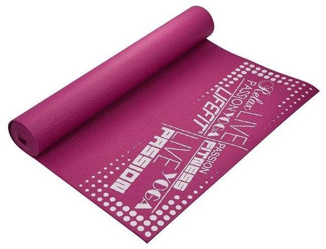 Podložka na cvičení Lifefit Slimfit gymnastická bordó