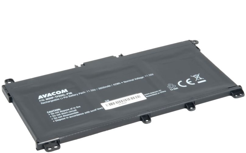 Baterie do notebooku AVACOM TF03XL HP Pavilion 14-bk 15-cc Series Li-Pol 11.55V 3600mAh 42Wh