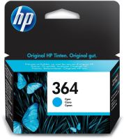 Cartridge HP CB318EE č. 364, inkoustová náplň modrá (cyan), pro D5460, C5380, C6380