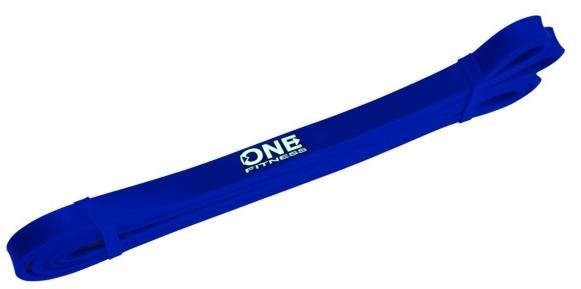 Guma na cvičení One fitness PBF-PRO odporová guma 2080 x 13 x 4,5 mm, modrá