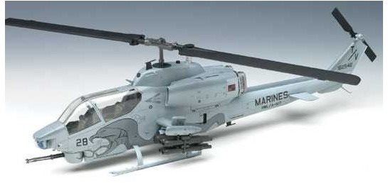 Model vrtulníku Model Kit vrtulník 12116 - USMC AH-1W "NTS UPDATE"