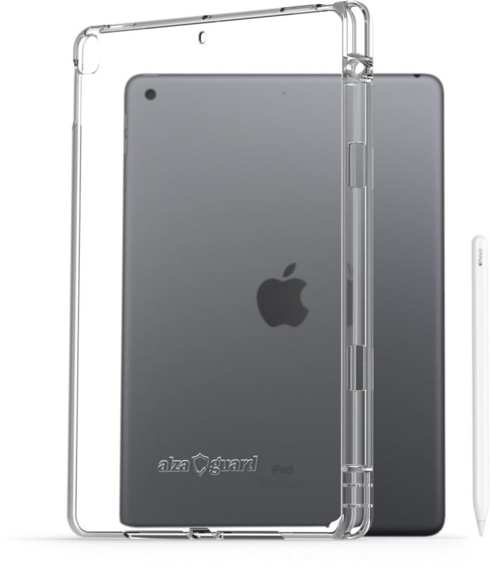 Pouzdro na tablet AlzaGuard Crystal Clear TPU Case pro iPad 10.2 2019 / 2020 / 2021 a Apple Pencil
