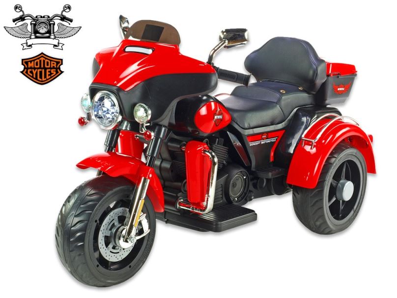 Motorka pro děti Big chopper Motorcycle, červený