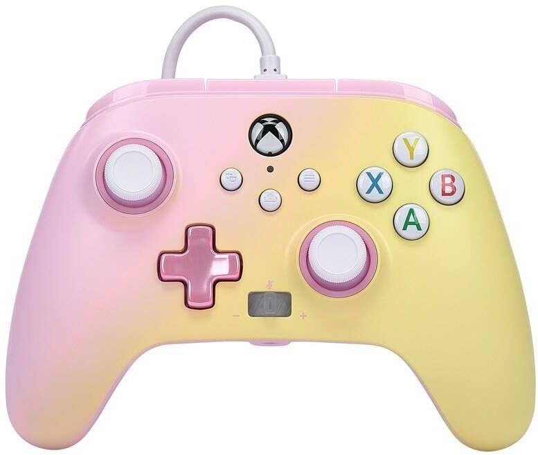Gamepad PowerA Enhanced Wired Controller - Pink Lemonade - Xbox