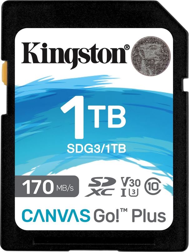 Paměťová karta Kingston SDXC 1TB Canvas Go! Plus