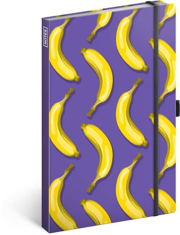 Diář Notes Banány linkovaný