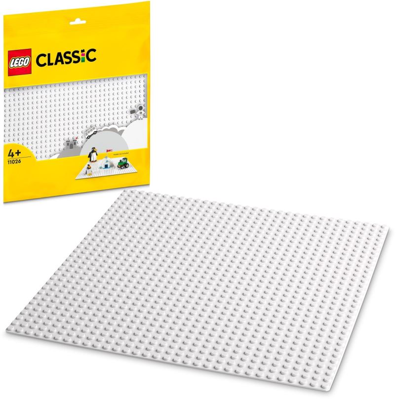 LEGO stavebnice LEGO® Classic 11026 Bílá podložka na stavění