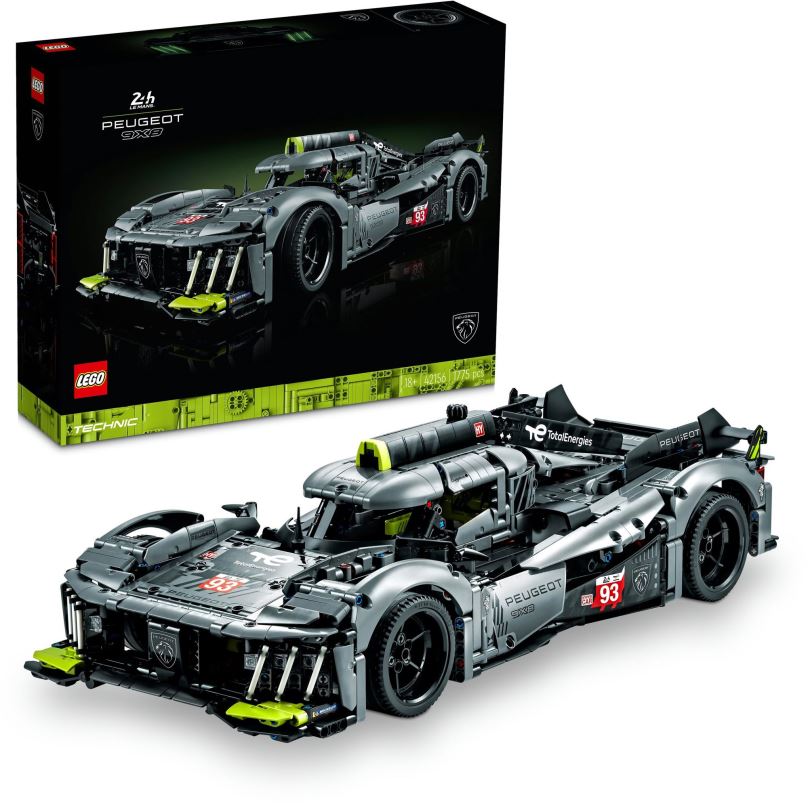 LEGO stavebnice LEGO® Technic 42156 PEUGEOT 9X8 24H Le Mans Hybrid Hypercar