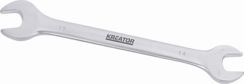 Plochý klíč Kreator KRT501005 Oboustranný klíč otevřený 14x15175mm