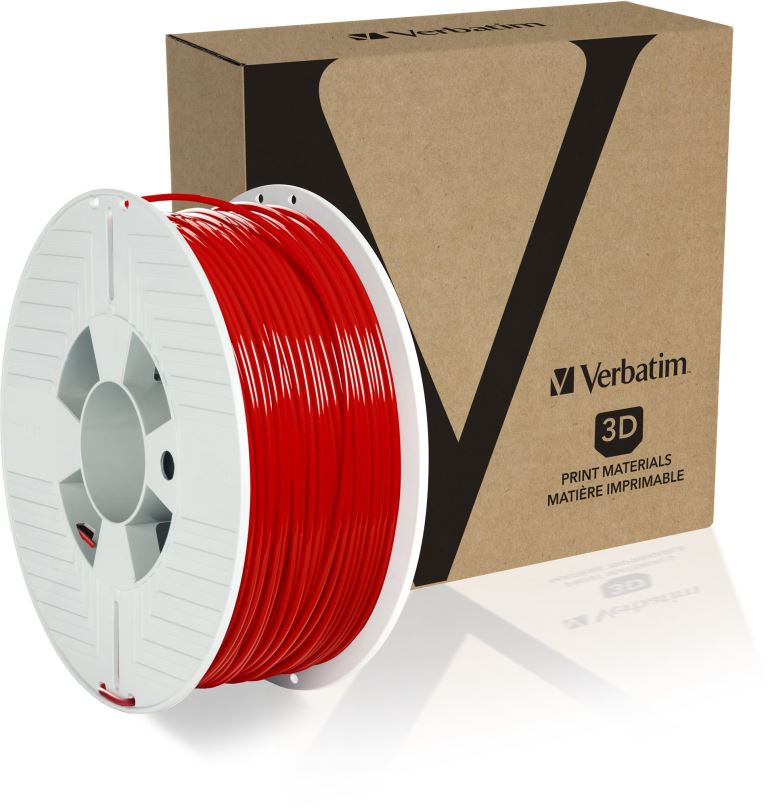 Filament Verbatim PLA 2.85mm 1kg červená
