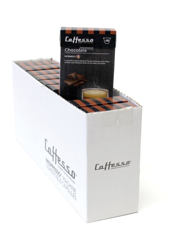 Kávové kapsle Caffesso Chocolate PACK 100ks