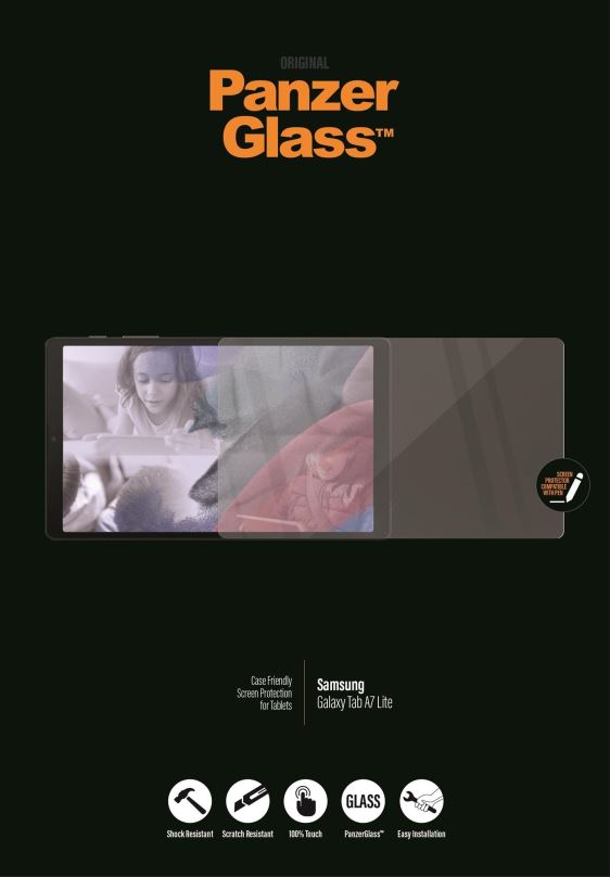 Ochranné sklo PanzerGlass Edge-to-Edge pro Samsung Galaxy Tab A7 Lite