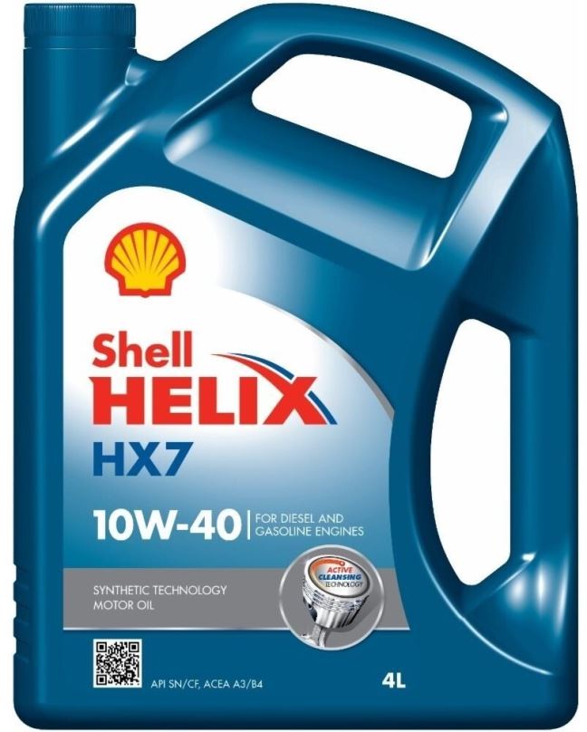 Motorový olej SHELL HELIX HX7 10W-40 4l