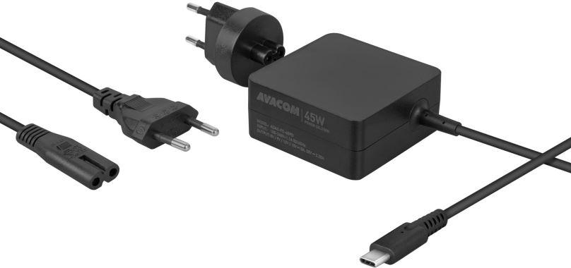Univerzální napájecí adaptér Avacom USB-C 45W Power Delivery