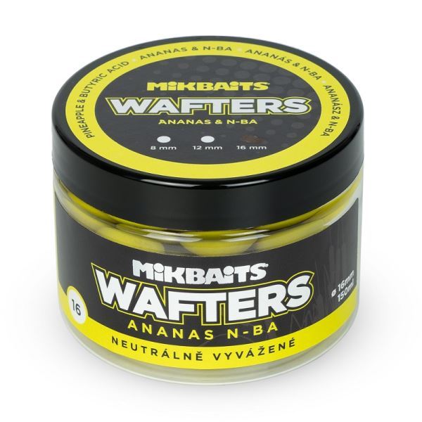 Mikbaits Wafters neutrálně vyvážené Ananas N-BA 150ml 16mm