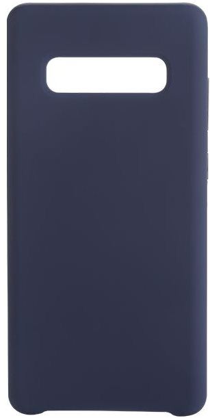 Kryt na mobil Epico Silicone case pro Samsung Galaxy S10 - modrý
