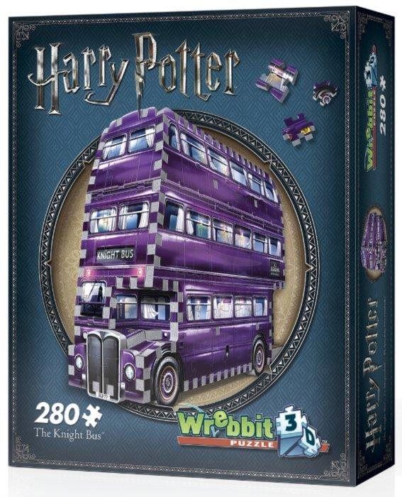 3D puzzle Wrebbit 3D puzzle Harry Potter: Záchranný autobus 280 dílků