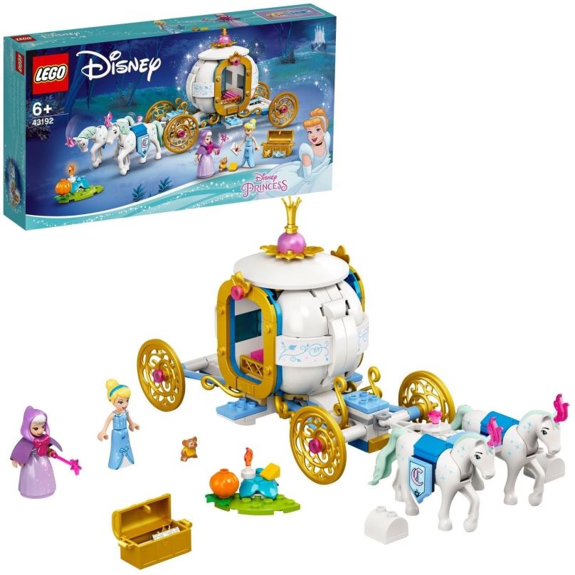 LEGO stavebnice LEGO® I Disney Princess™ 43192 Popelka a královský kočár