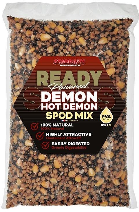 Starbaits Partikl Ready Seeds Hot Demon Spod Mix 1kg