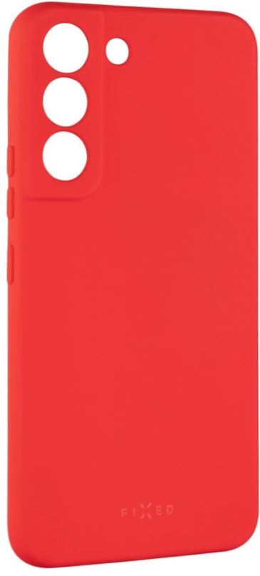 Kryt na mobil FIXED Story pro Samsung Galaxy S22 červený
