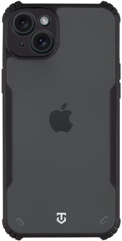 Kryt na mobil Tactical Quantum Stealth Kryt pro Apple iPhone 15 Plus Clear/Black