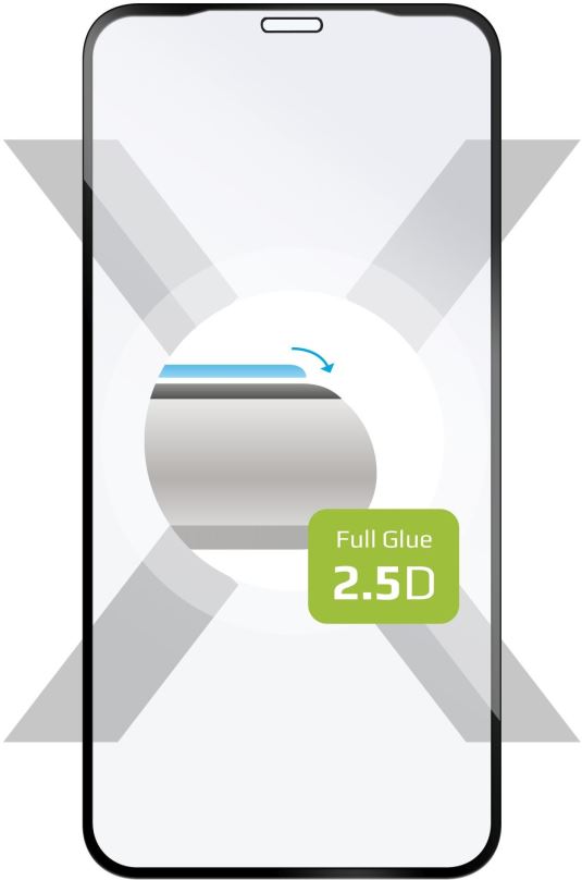 Ochranné sklo FIXED FullGlue-Cover pro Apple iPhone XR/11 černé
