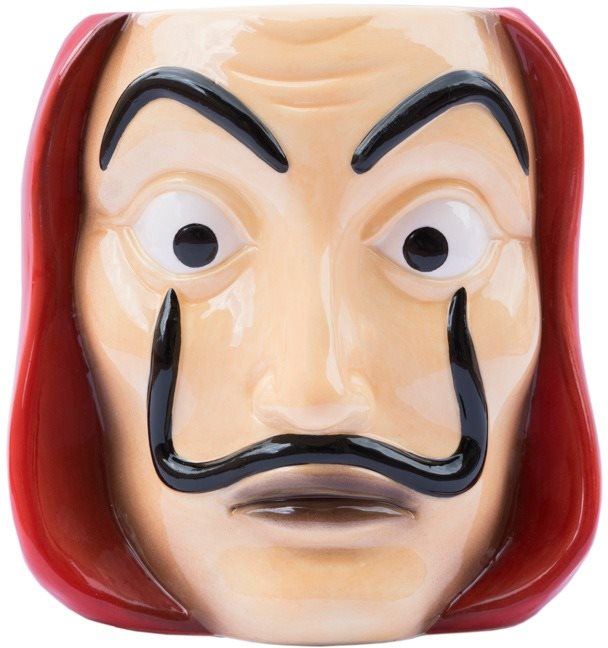 Keramický 3D hrnek La Casa De Pape: Maska, 350ml