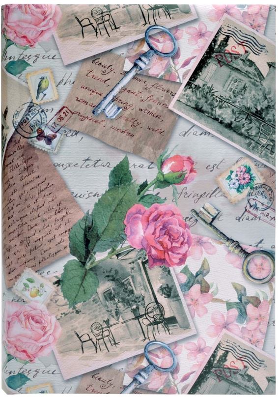 Fotoalbum KPH Fotoalbum Romantic roses zelené