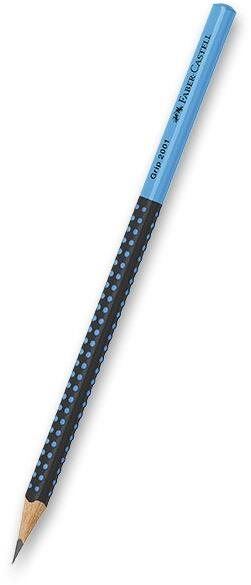 Tužka FABER-CASTELL Grip TwoTone HB trojhranná, modrá