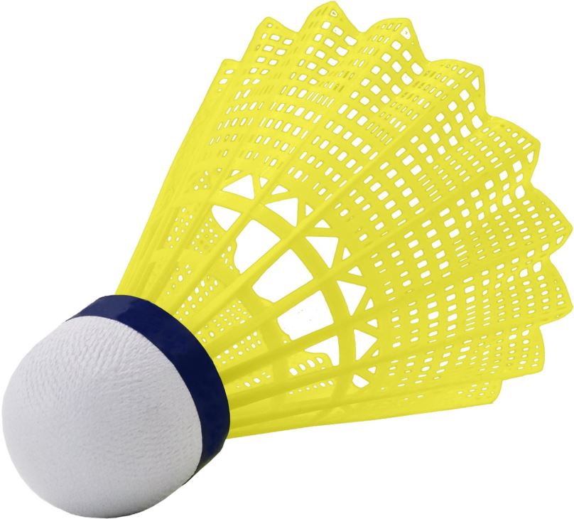 Badmintonový míč WISH Air Flow 5000 (6 ks) - žlutý