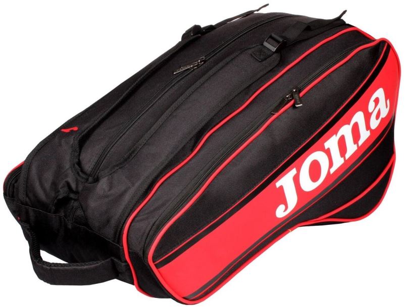 Sportovní taška Joma Gold Pro taška na padel černá-červená