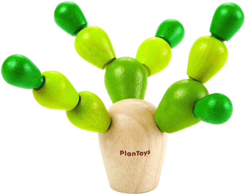 Hlavolam PlanToys mini-balanční kaktus