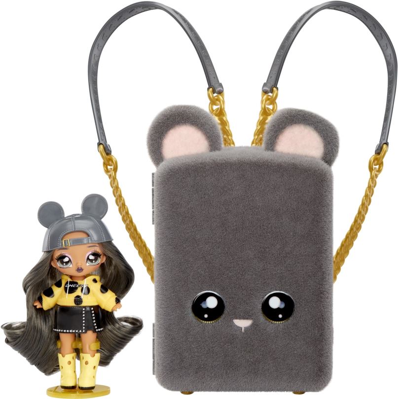 Panenka Na! Na! Na! Surprise Mini batoh s pokojíčkem - Marisa Mouse