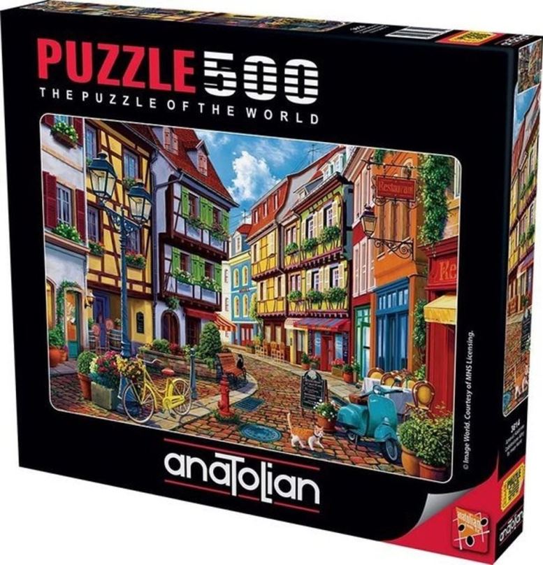 Puzzle Anatolian Puzzle Dlažděná ulička 500 dílků