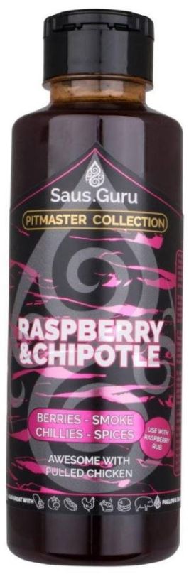 BBQ grilovací omáčka Raspberry Chipotle 500ml Saus.Guru