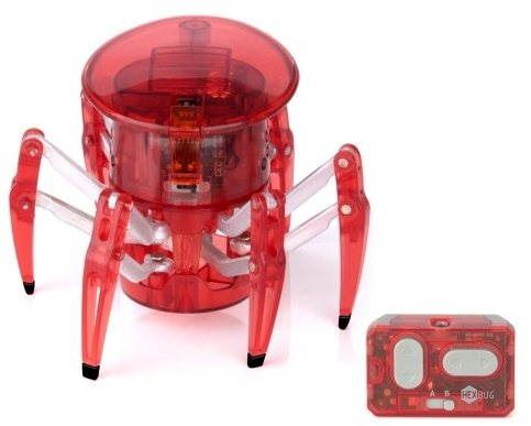 Mikrorobot Hexbug Pavouk červený